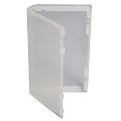Clear VHS Tape Case - NO Hub